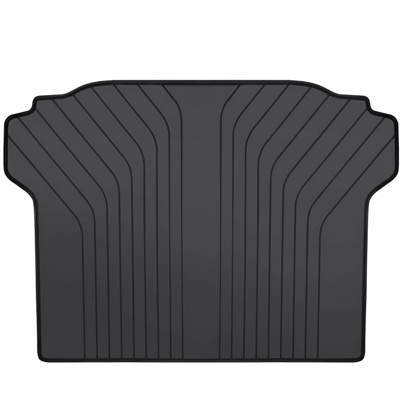 SAN AUTO حصيرة صندوق السيارة سان أوتو مخصصة لبي إم دبليو X3 G01 و X4 G02 2024 2023 2022 2021 2020 2019 2018، بطانة شحن مطاطية مقاومة لجميع الأحوال الجوية، حصيرة شحن ثقيلة الوزن ومقاومة للماء - Image 1
